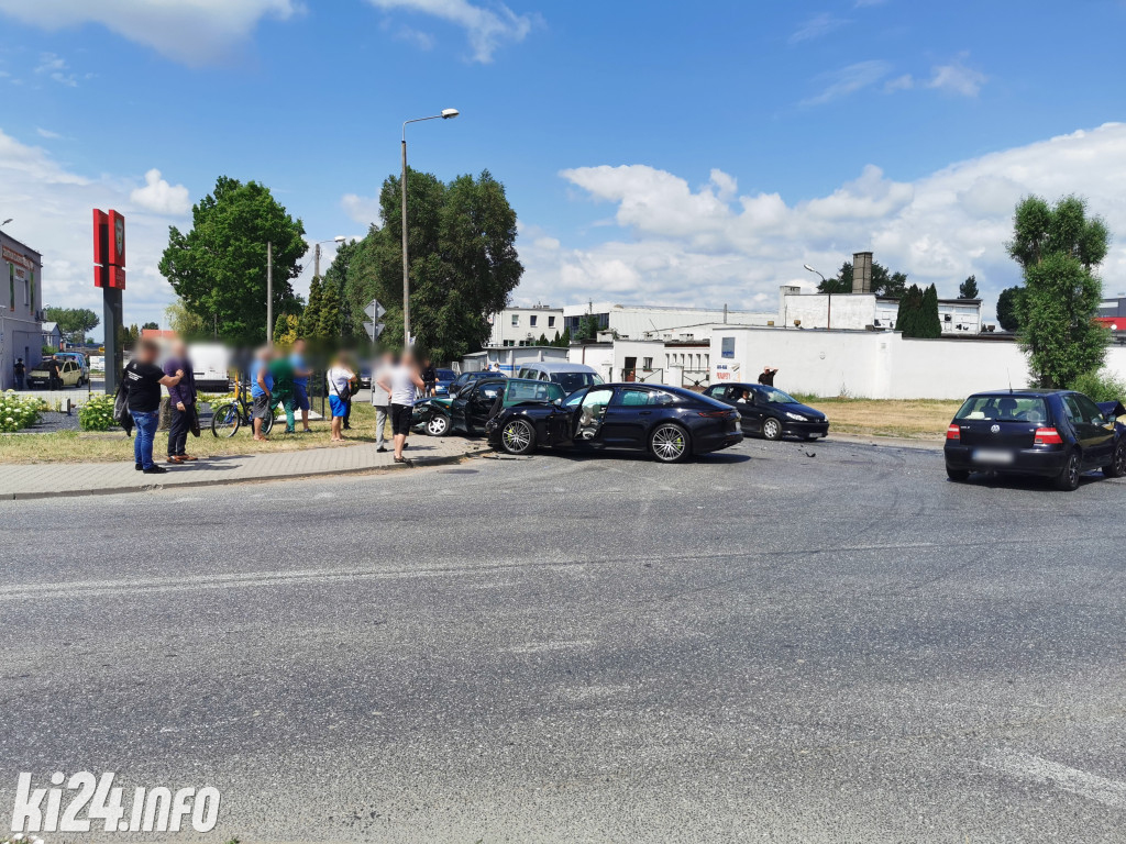 Poważny wypadek na Metalowców