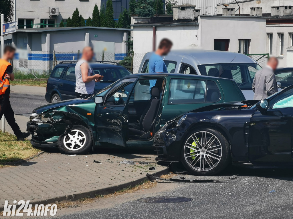 Poważny wypadek na Metalowców