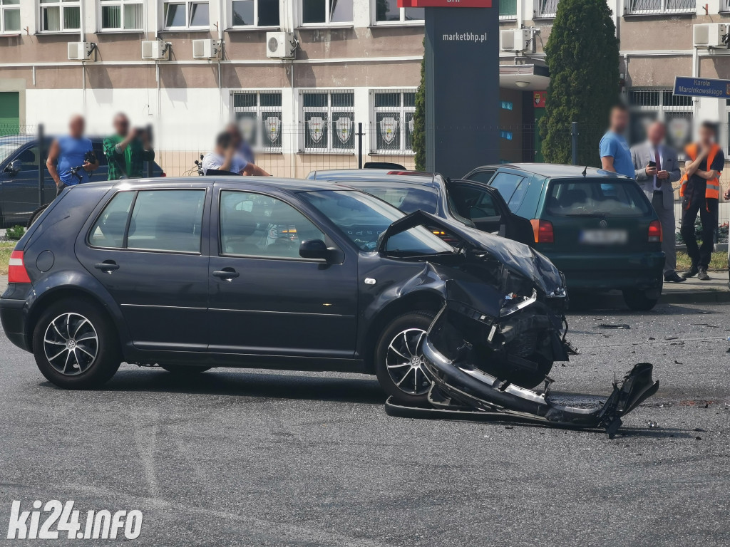 Poważny wypadek na Metalowców