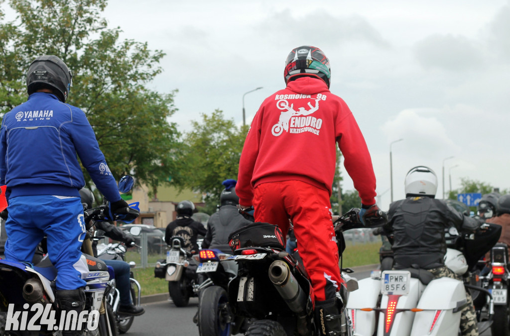 Parada motocykli na Rąbinie i pokaz stuntu