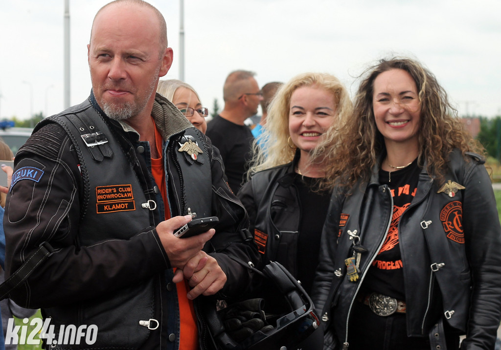 Parada motocykli na Rąbinie i pokaz stuntu