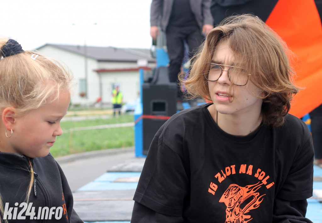 Parada motocykli na Rąbinie i pokaz stuntu