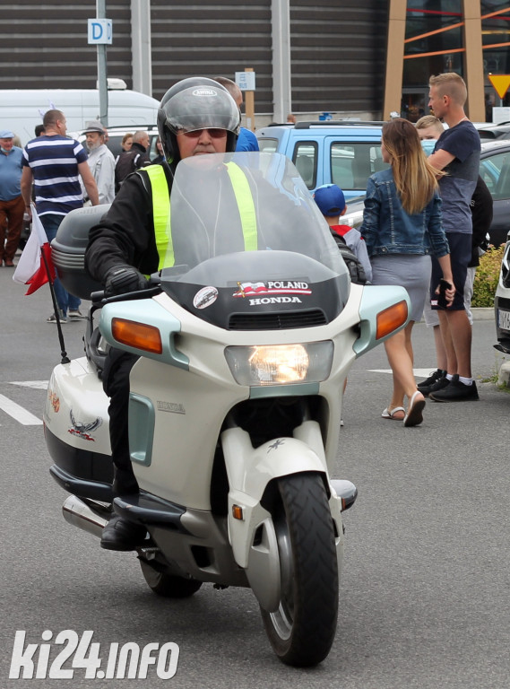 Parada motocykli na Rąbinie i pokaz stuntu