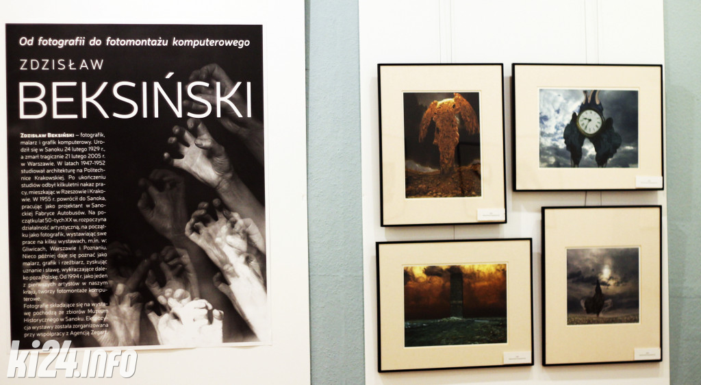 Beksiński i Kasprowicz w powiatowym muzeum