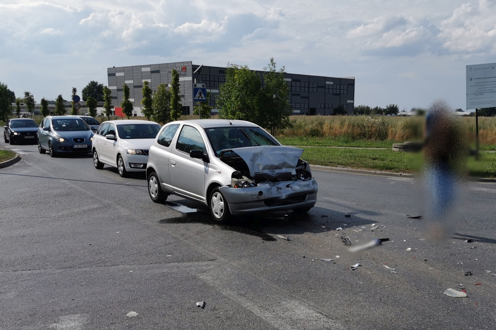 Kolizja na Pileckiego
