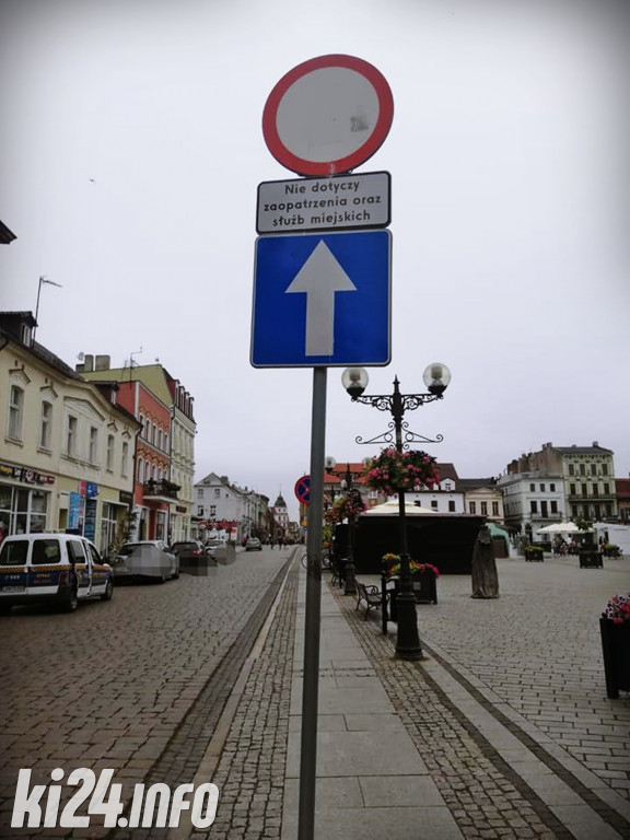 Nieprawidłowe parkowanie - lipiec 2021