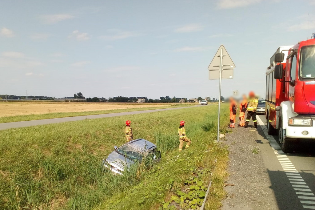 Kolizja na obwodnicy Inowrocławia