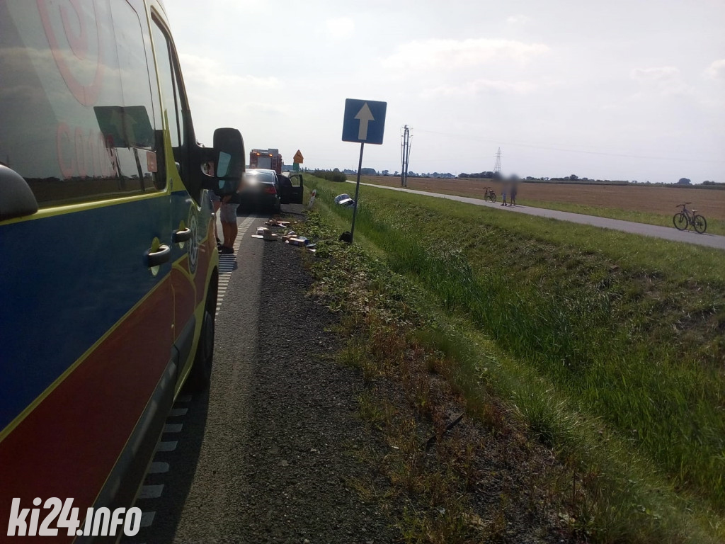 Kolizja na obwodnicy Inowrocławia