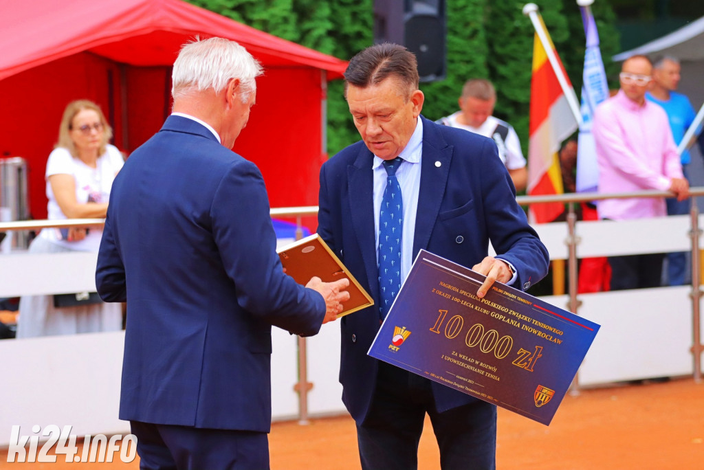 Obchody stulecia sekcji tenisa Goplanii Inowrocław