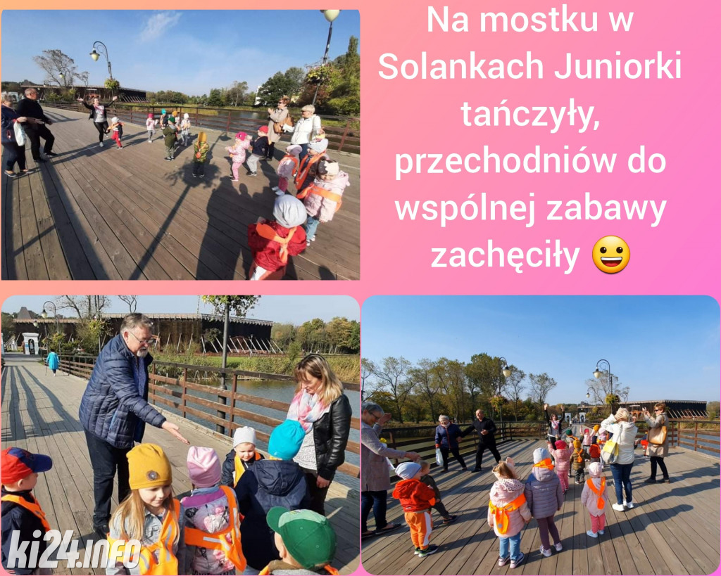 Przedszkolaki na flash-mobie