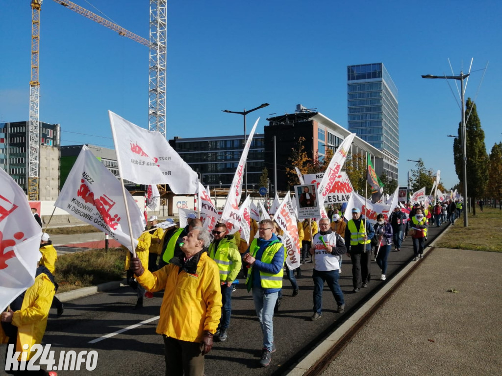 Związkowcy z regionu protestowali w Luksemburgu