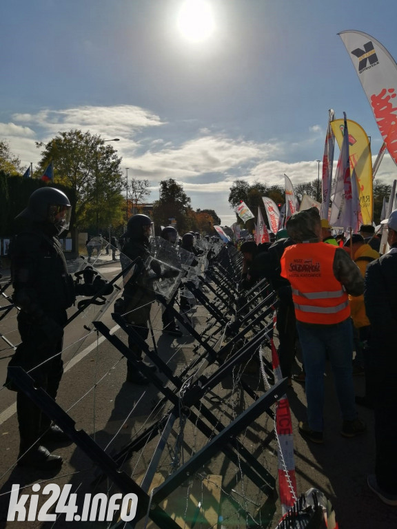 Związkowcy z regionu protestowali w Luksemburgu