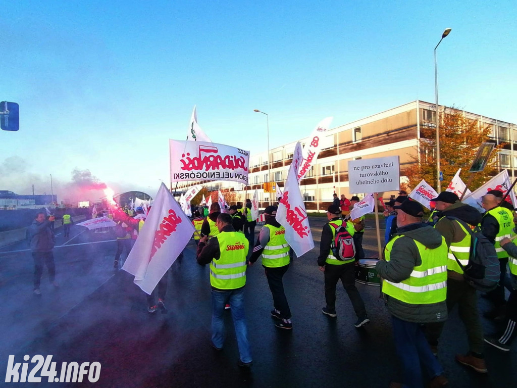 Związkowcy z regionu protestowali w Luksemburgu