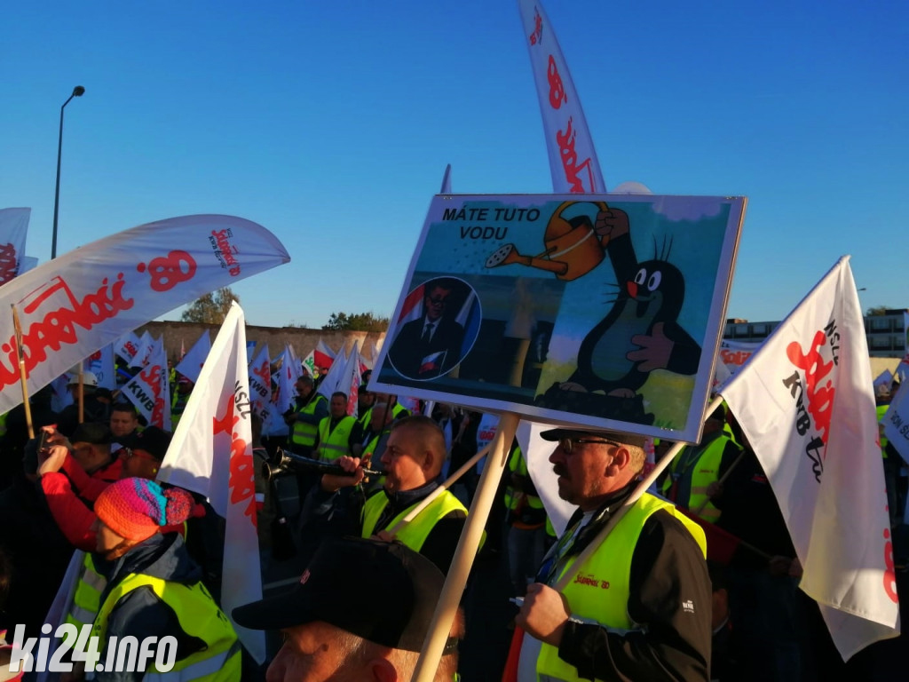 Związkowcy z regionu protestowali w Luksemburgu
