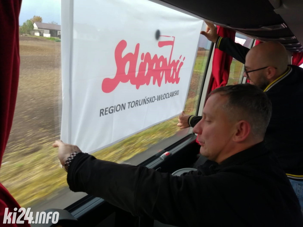 Związkowcy z regionu protestowali w Luksemburgu
