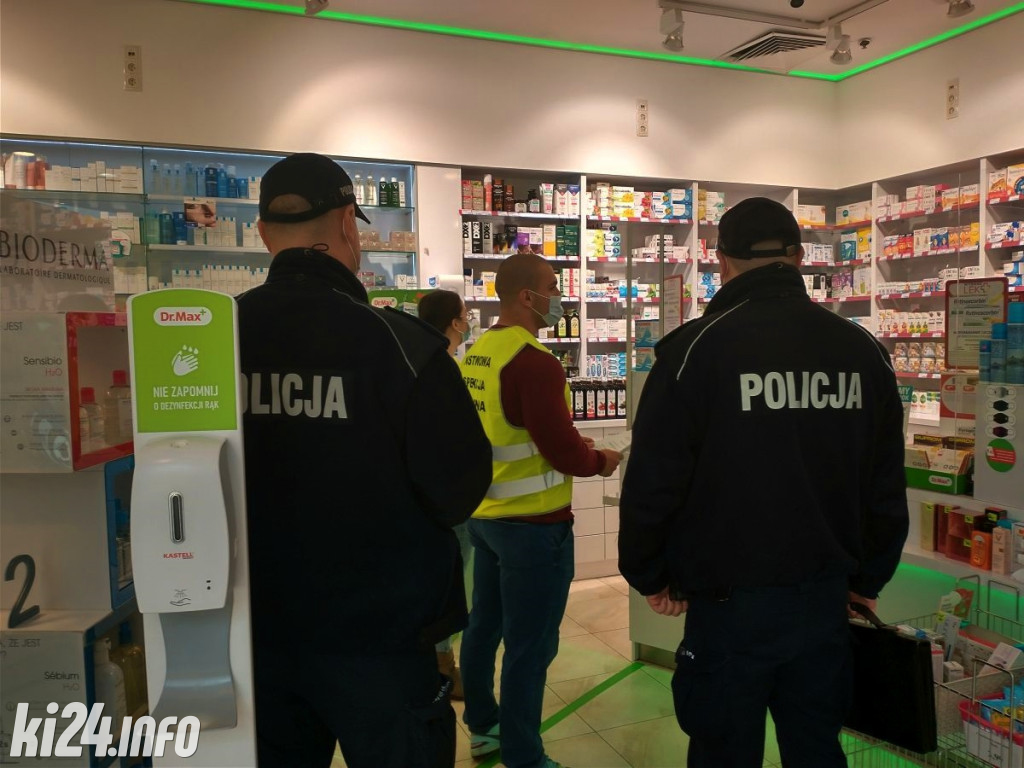 Policja sprawdzała, czy nosimy maseczki