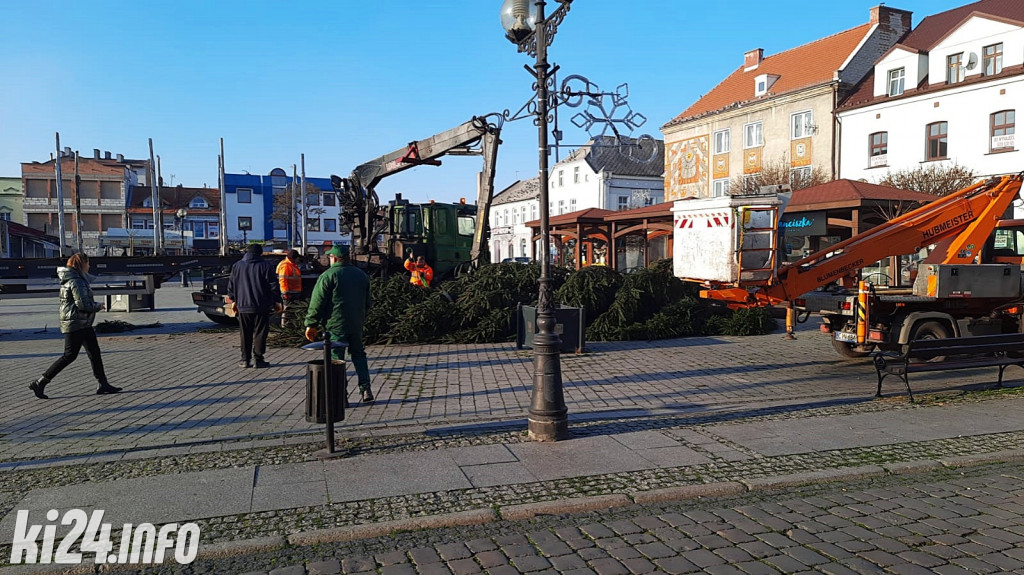 Choinka na inowrocławskim Rynku