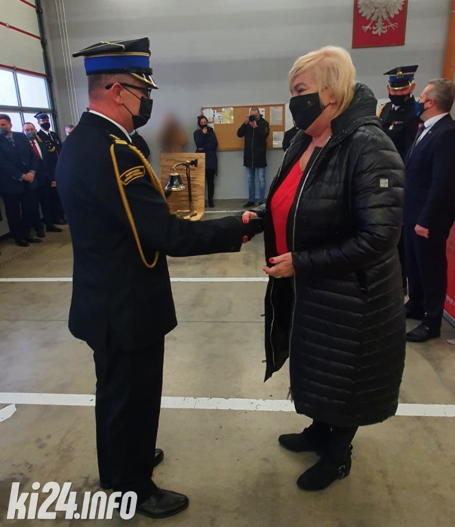 Uroczyste przekazanie nowych wozów bojowych