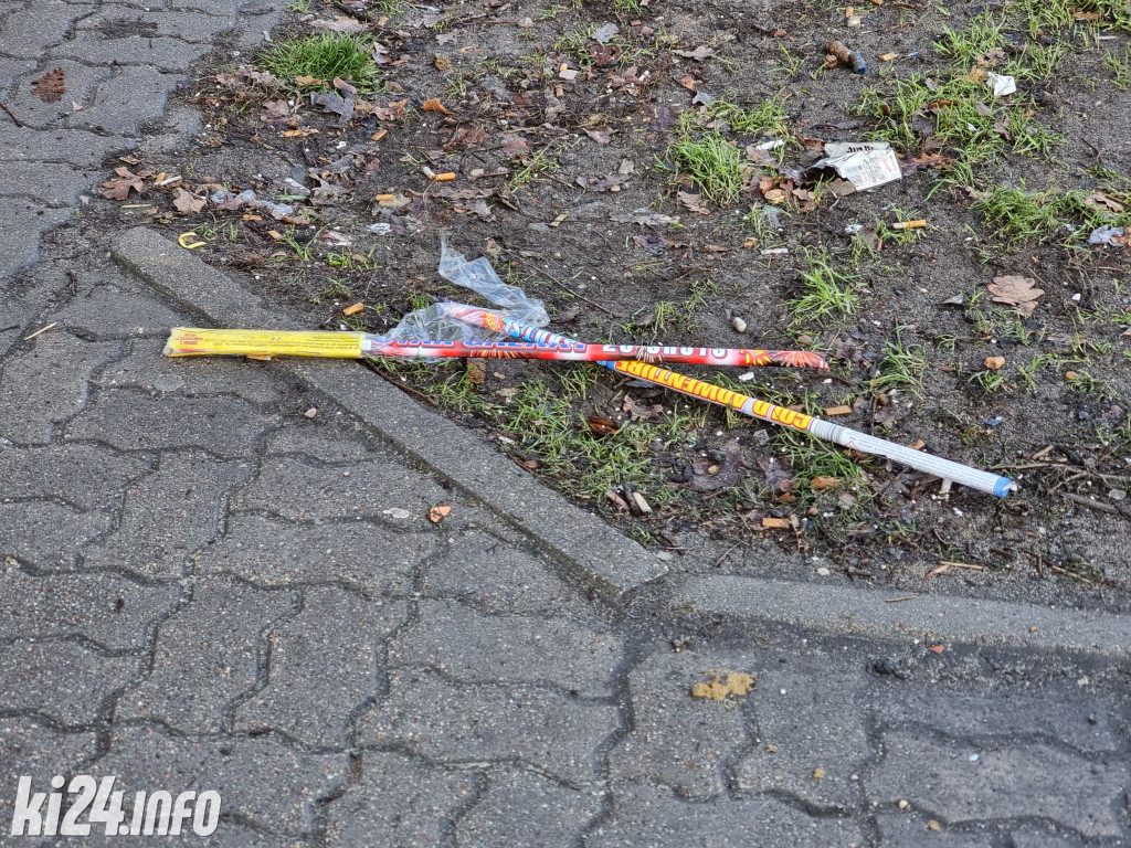 Posylwestrowe śmieci