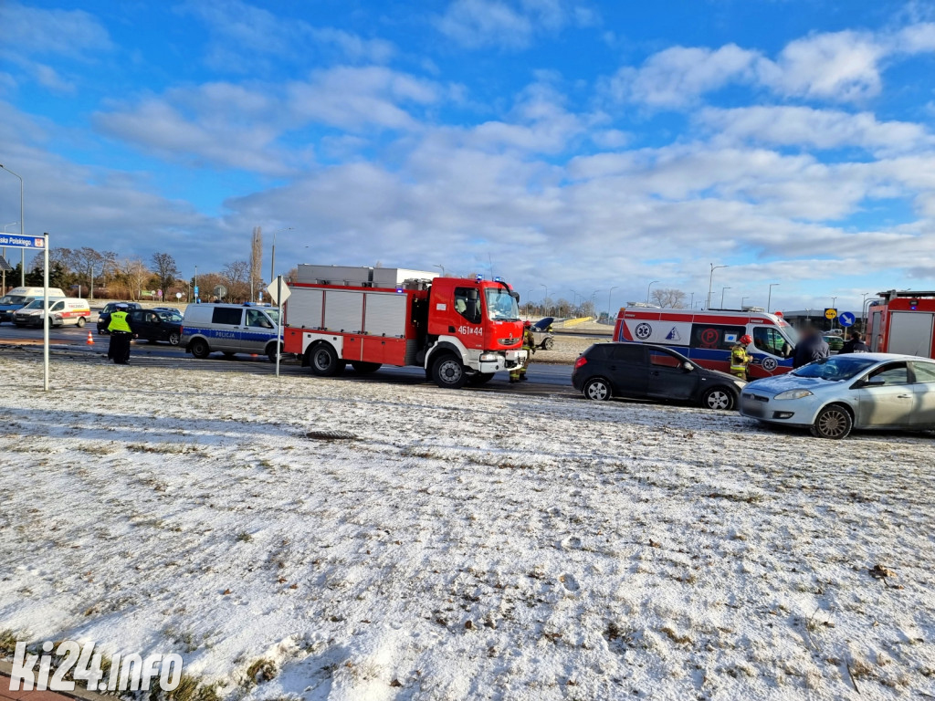 Kraksa na rąbińskim skrzyżowaniu