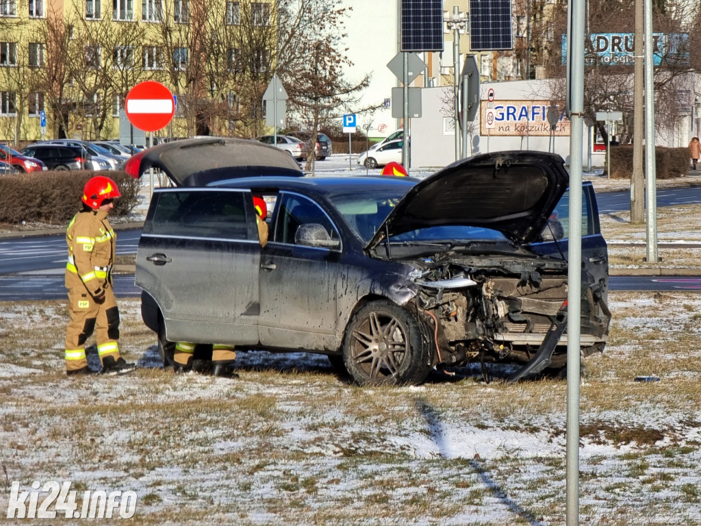 Kraksa na rąbińskim skrzyżowaniu