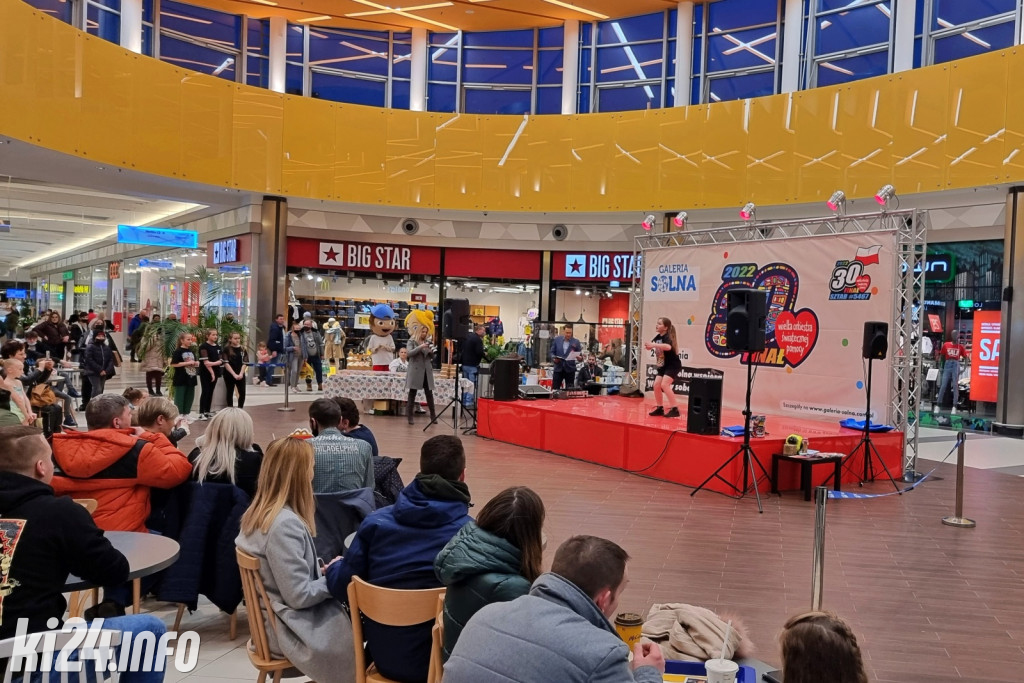 WOŚP w Galerii Solnej