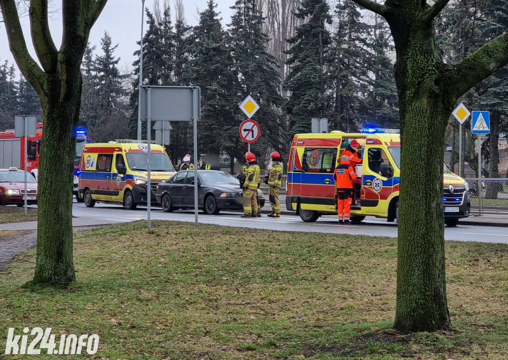 Potrącenie pieszych na ul. Laubitza