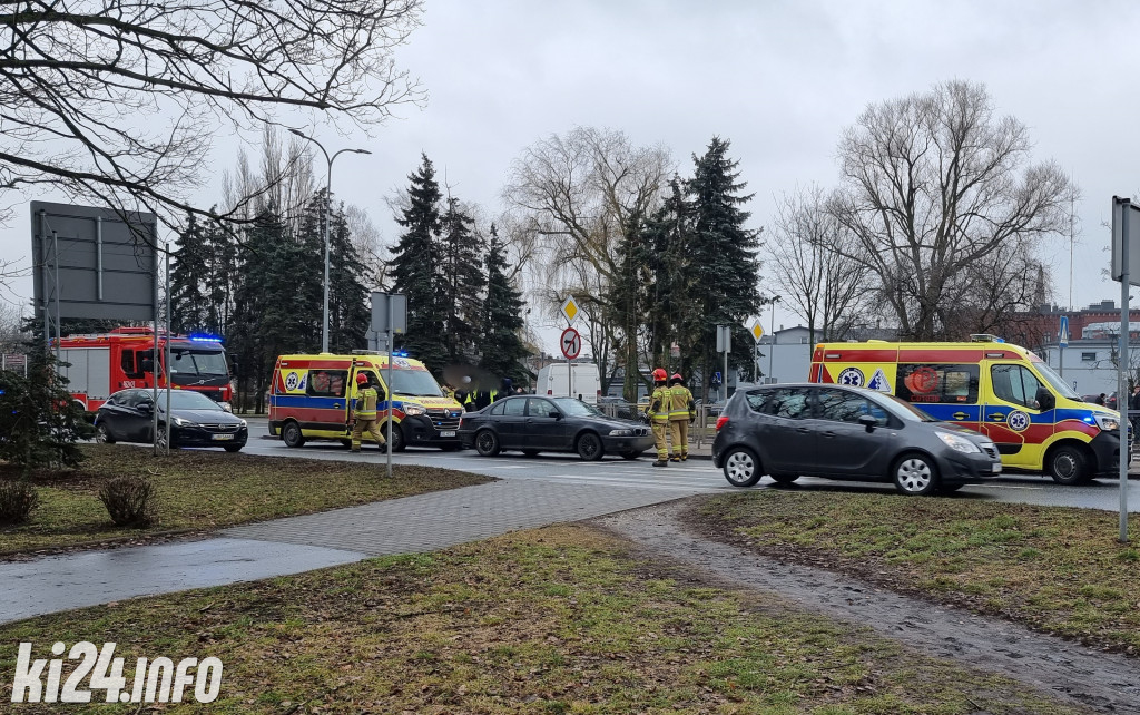 Potrącenie pieszych na ul. Laubitza