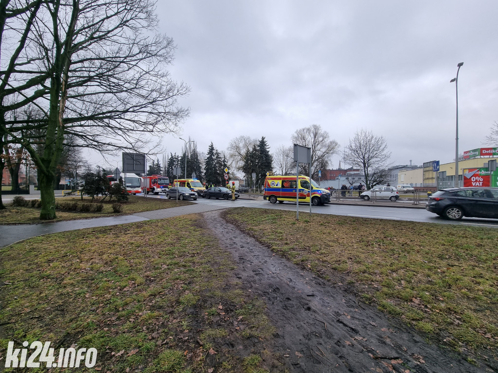 Potrącenie pieszych na ul. Laubitza