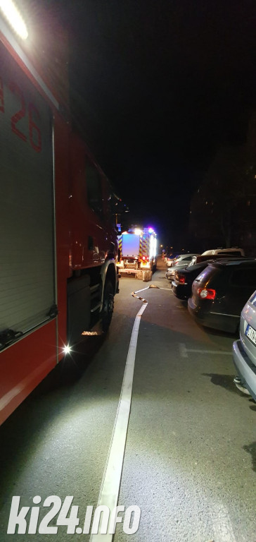 Strażacka akcja na os. Rąbin