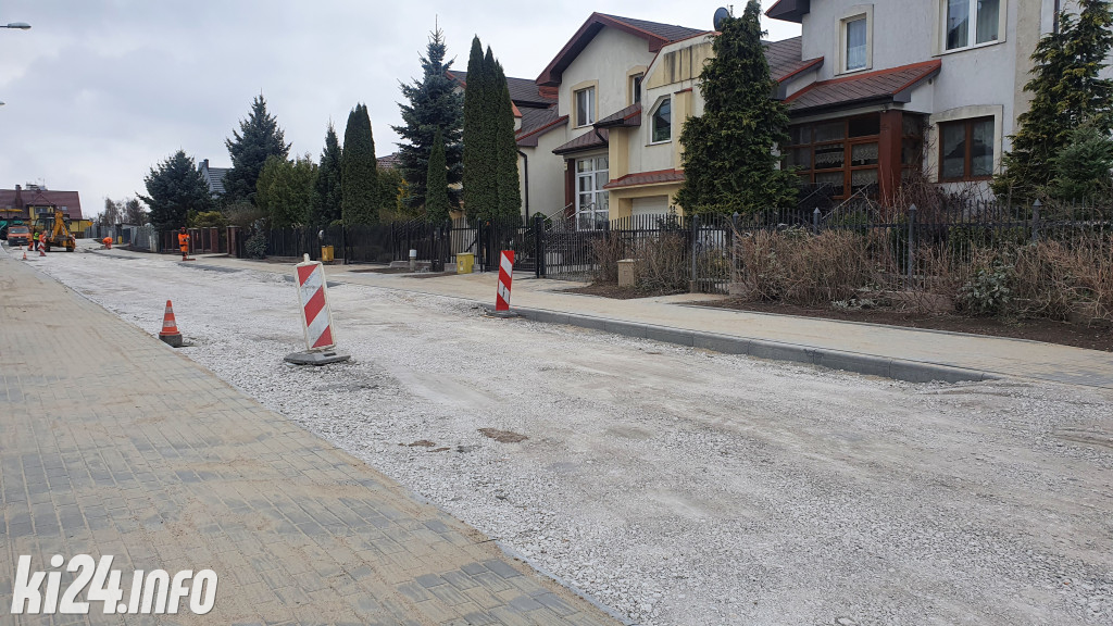 Ulica Ranusa - tak postępuje przebudowa