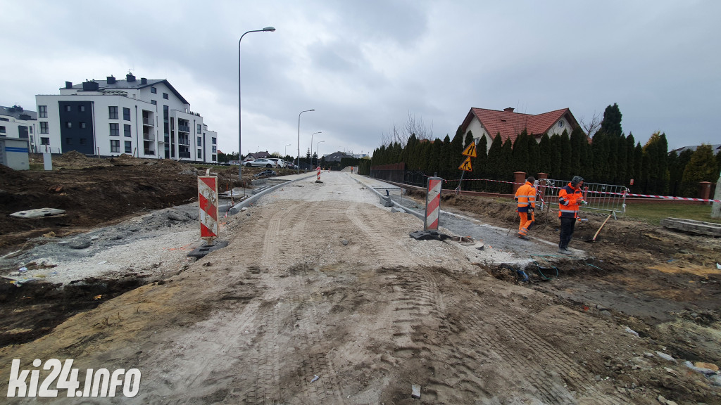 Ulica Ranusa - tak postępuje przebudowa