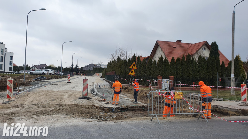 Ulica Ranusa - tak postępuje przebudowa