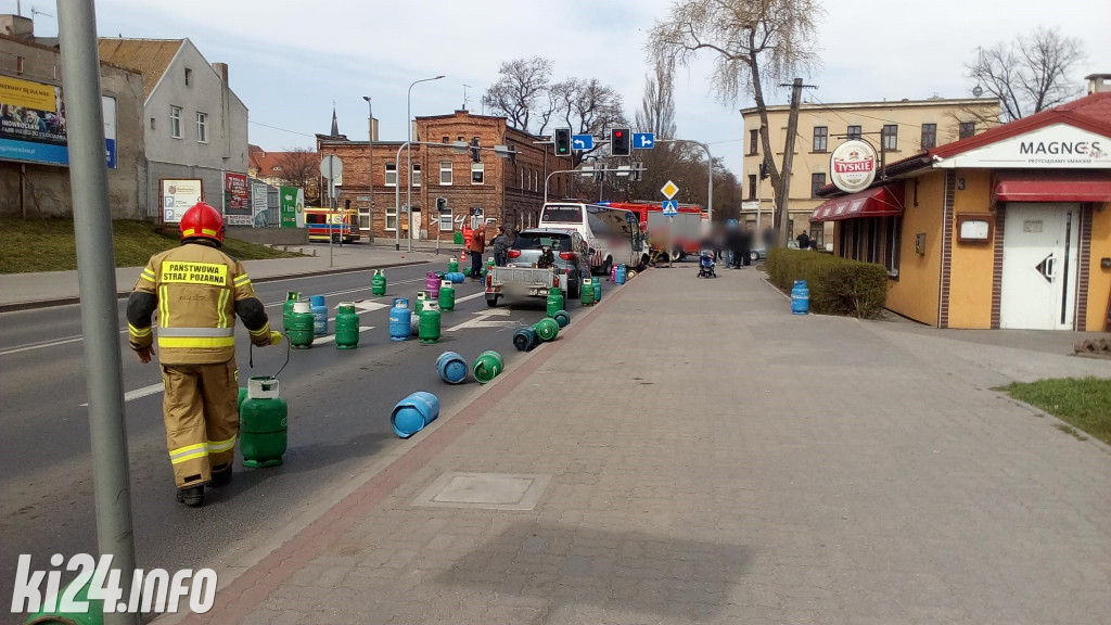Wypadek w centrum Inowrocławia