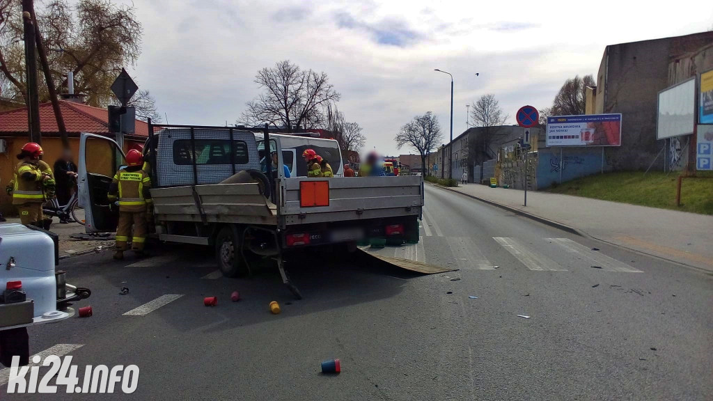 Wypadek w centrum Inowrocławia