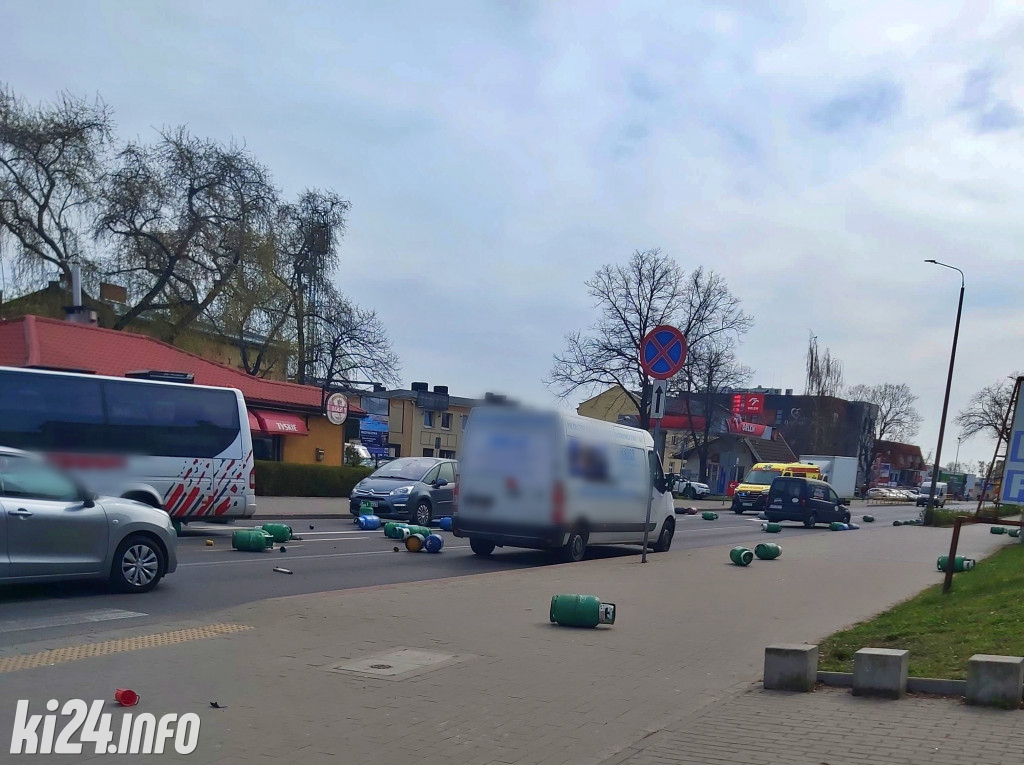 Wypadek w centrum Inowrocławia
