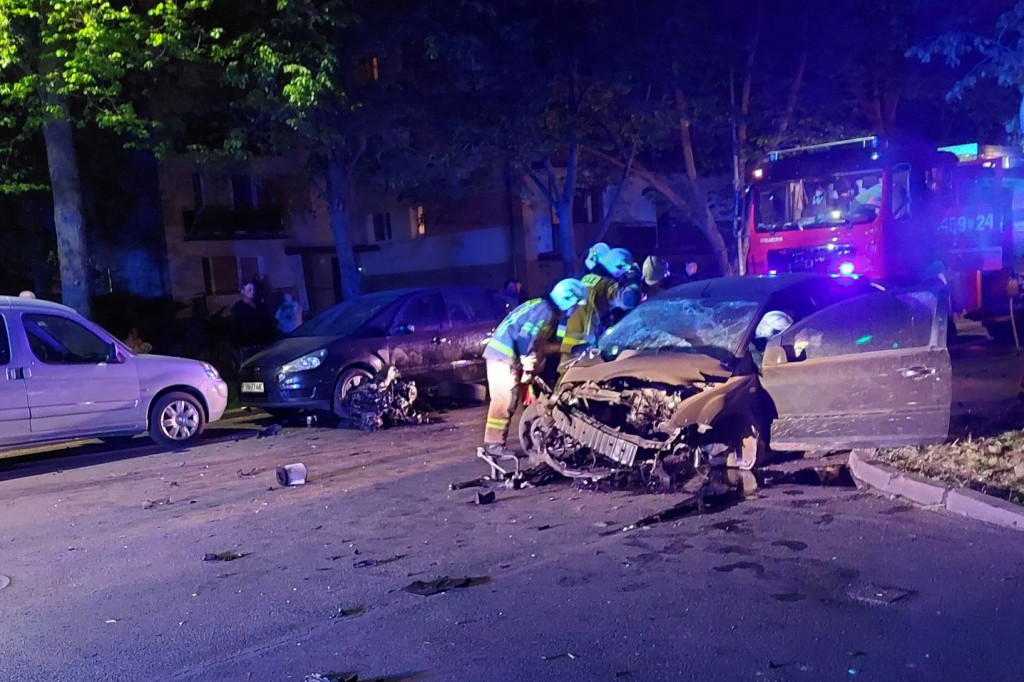 Wypadek w Janikowie