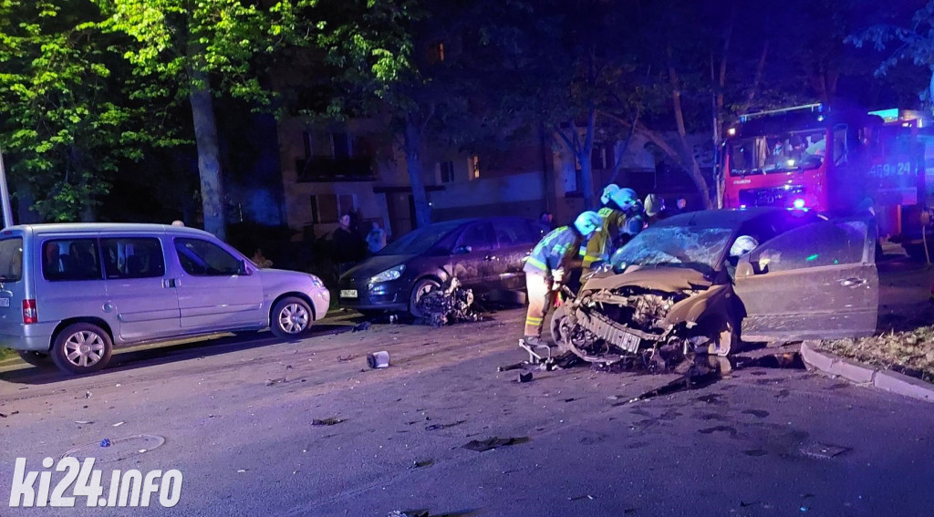 Wypadek w Janikowie