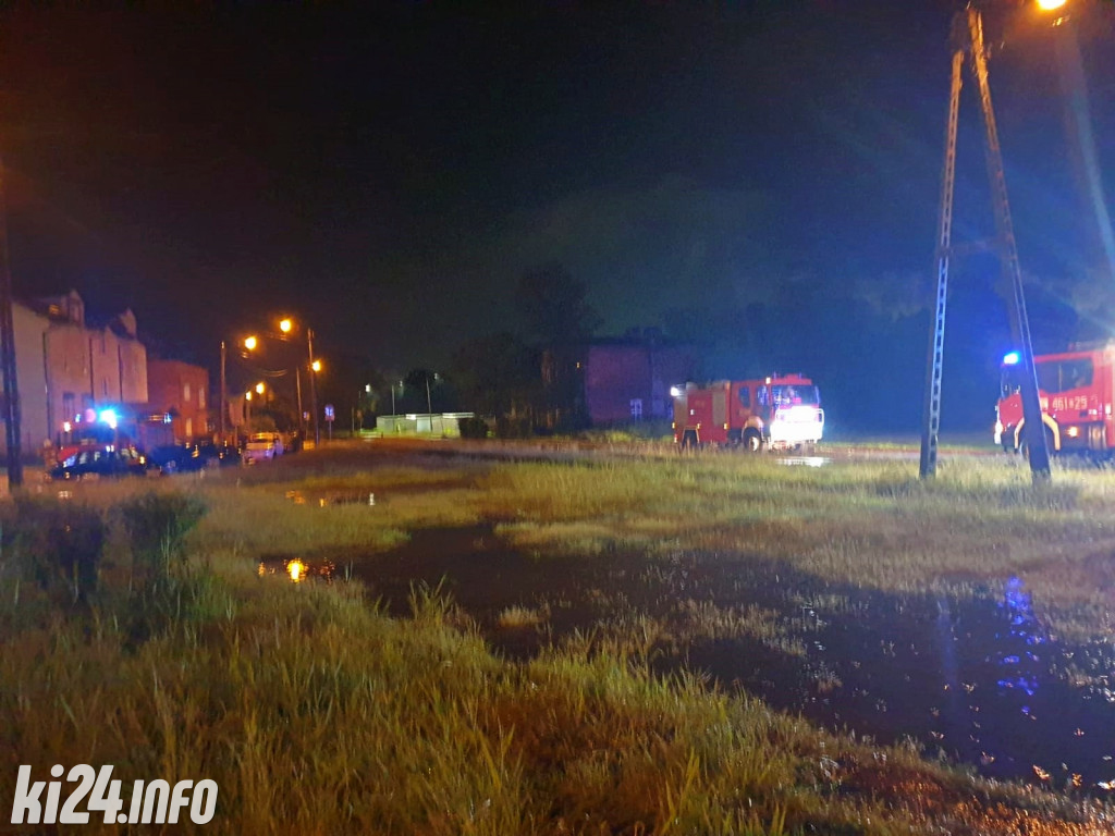 Inowrocław po nocnych ulewach