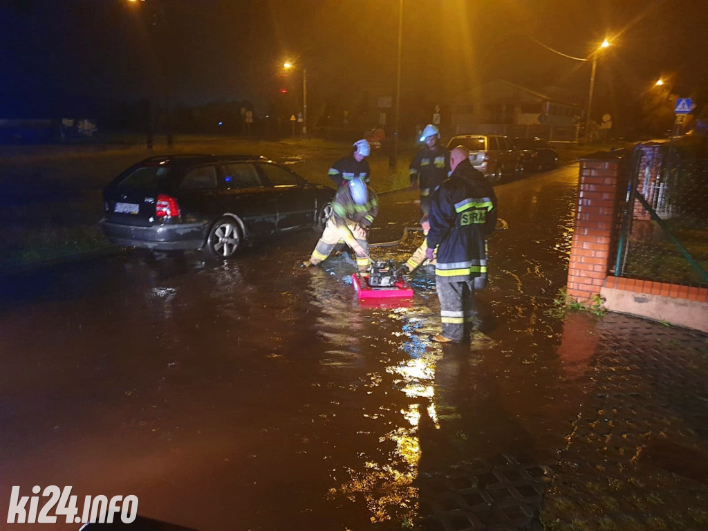 Inowrocław po nocnych ulewach