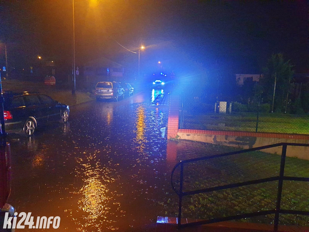 Inowrocław po nocnych ulewach