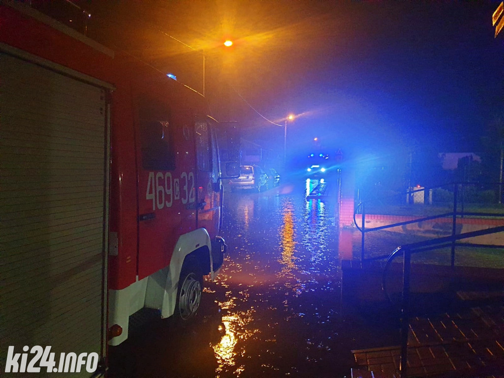 Inowrocław po nocnych ulewach