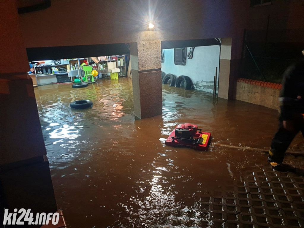 Inowrocław po nocnych ulewach
