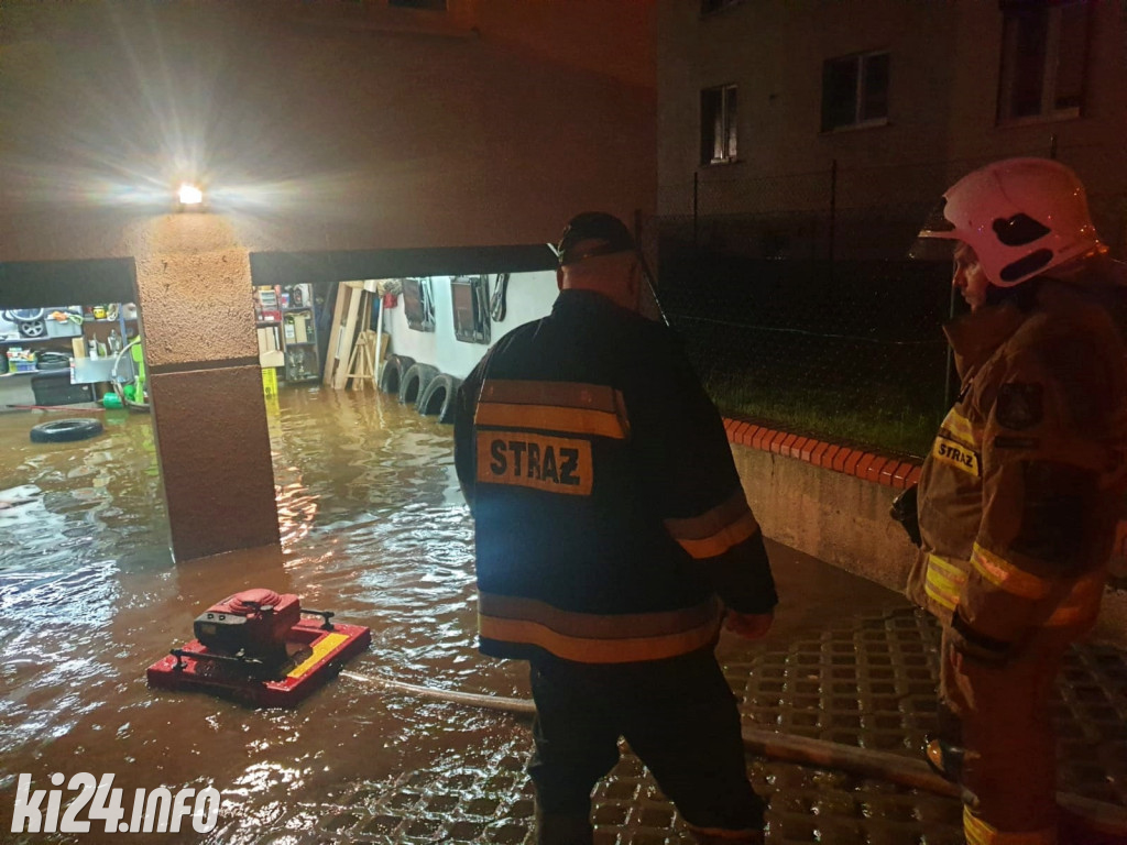 Inowrocław po nocnych ulewach