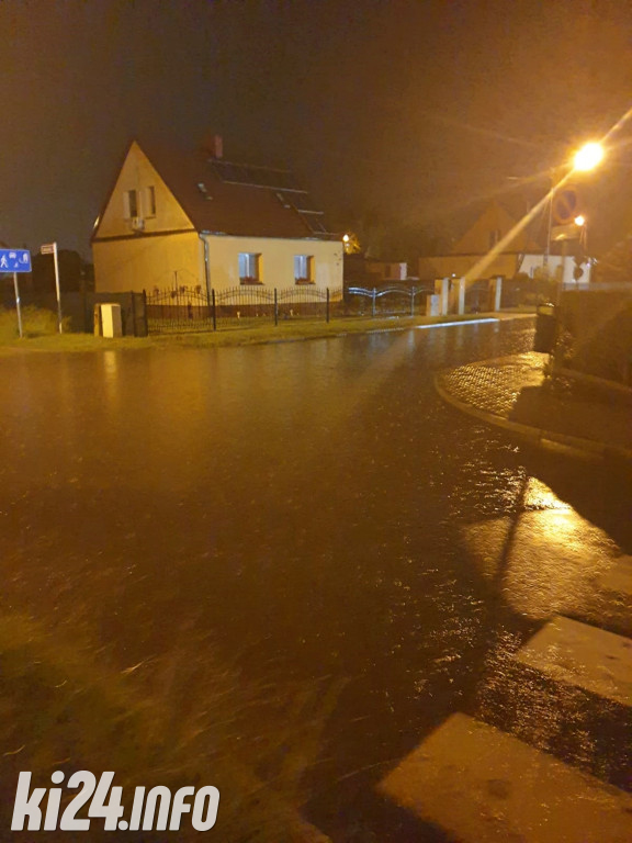 Inowrocław po nocnych ulewach