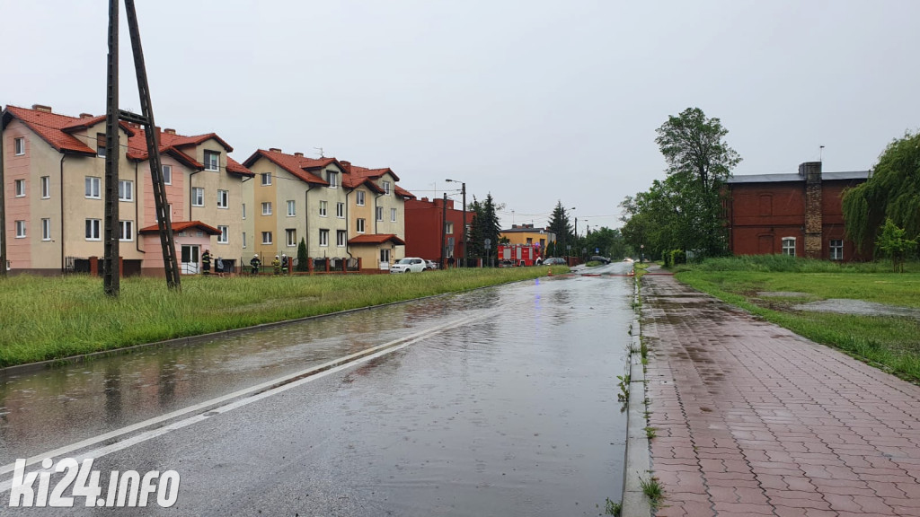 Inowrocław po nocnych ulewach