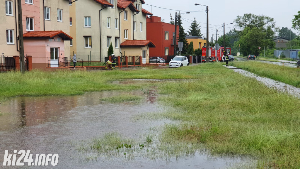Inowrocław po nocnych ulewach