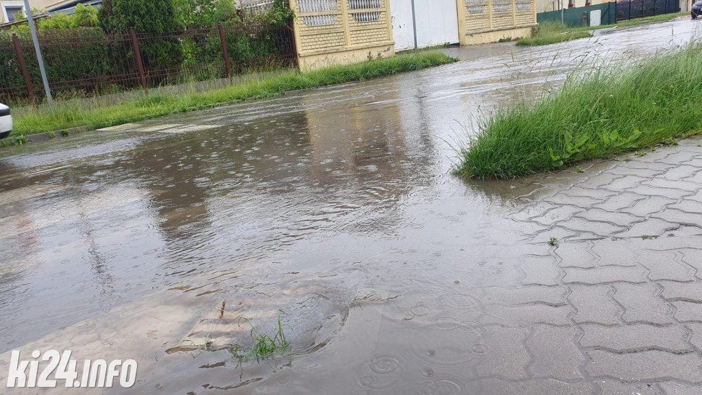 Inowrocław po nocnych ulewach