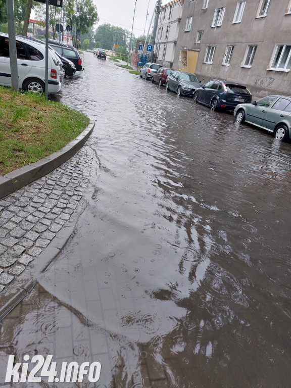 Inowrocław po nocnych ulewach