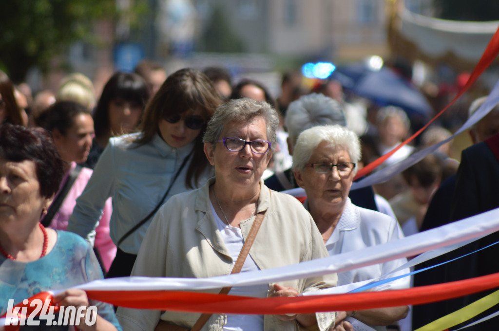Procesja z okazji Bożego Ciała